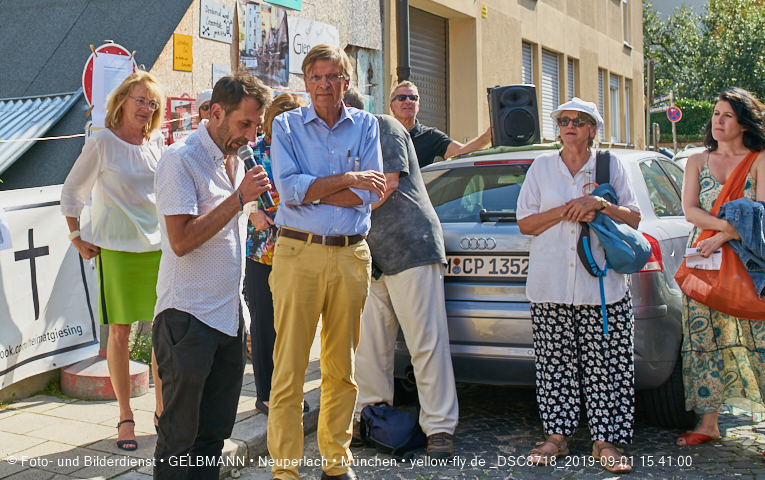 01.09.2019 - illegaler Abriss des Uhrmacherhäusls in Giesing