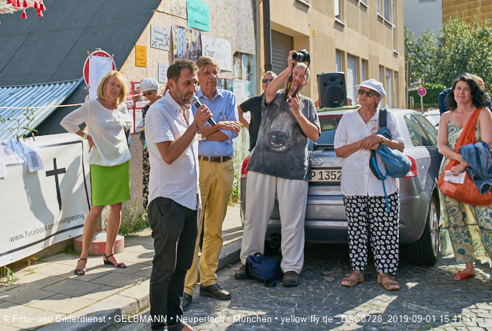 01.09.2019 - illegaler Abriss des Uhrmacherhäusls in Giesing