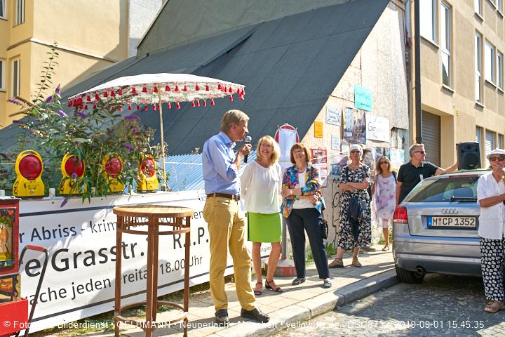 01.09.2019 - illegaler Abriss des Uhrmacherhäusls in Giesing