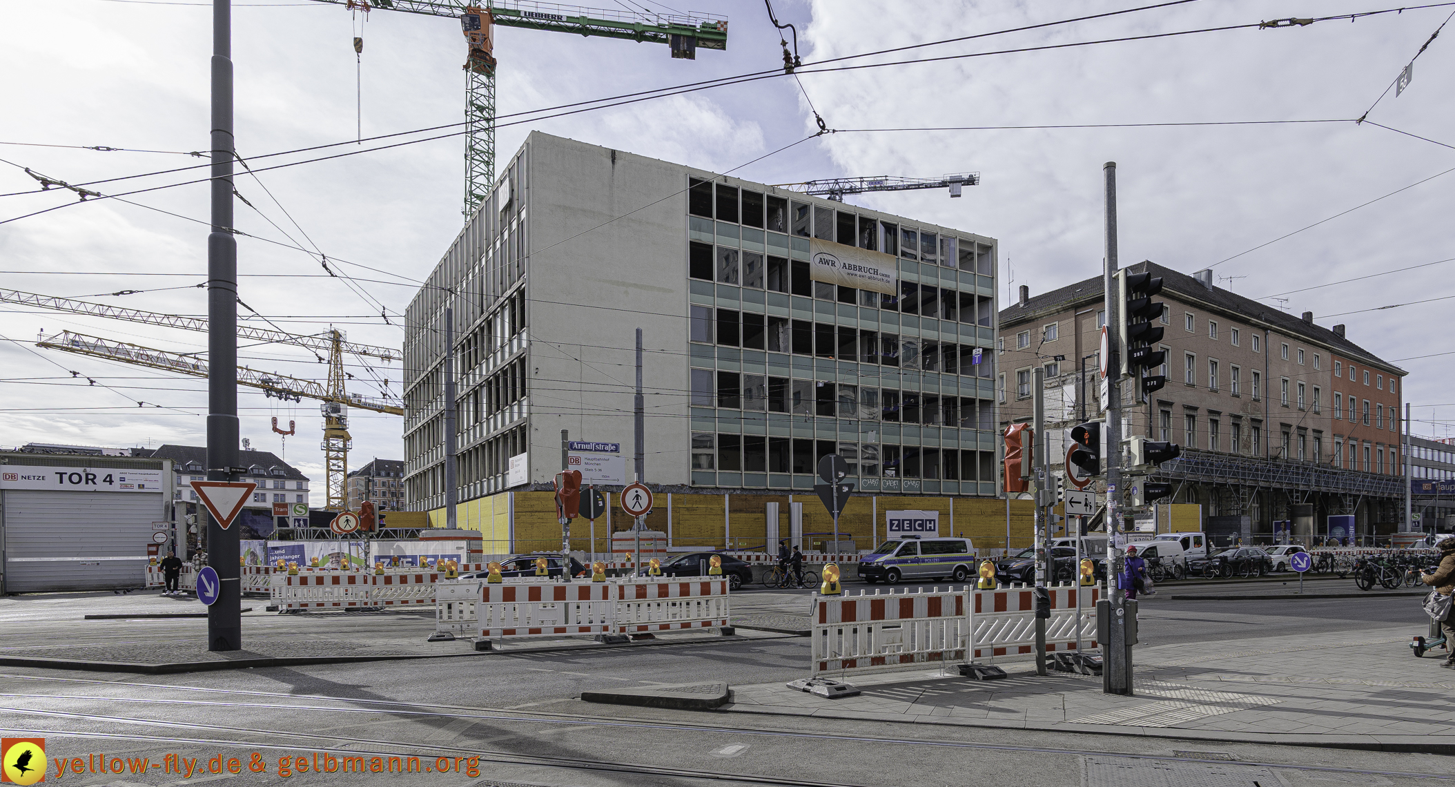 28.02.2025 - Abriss und Neubau am und im Hauptbahnhof München