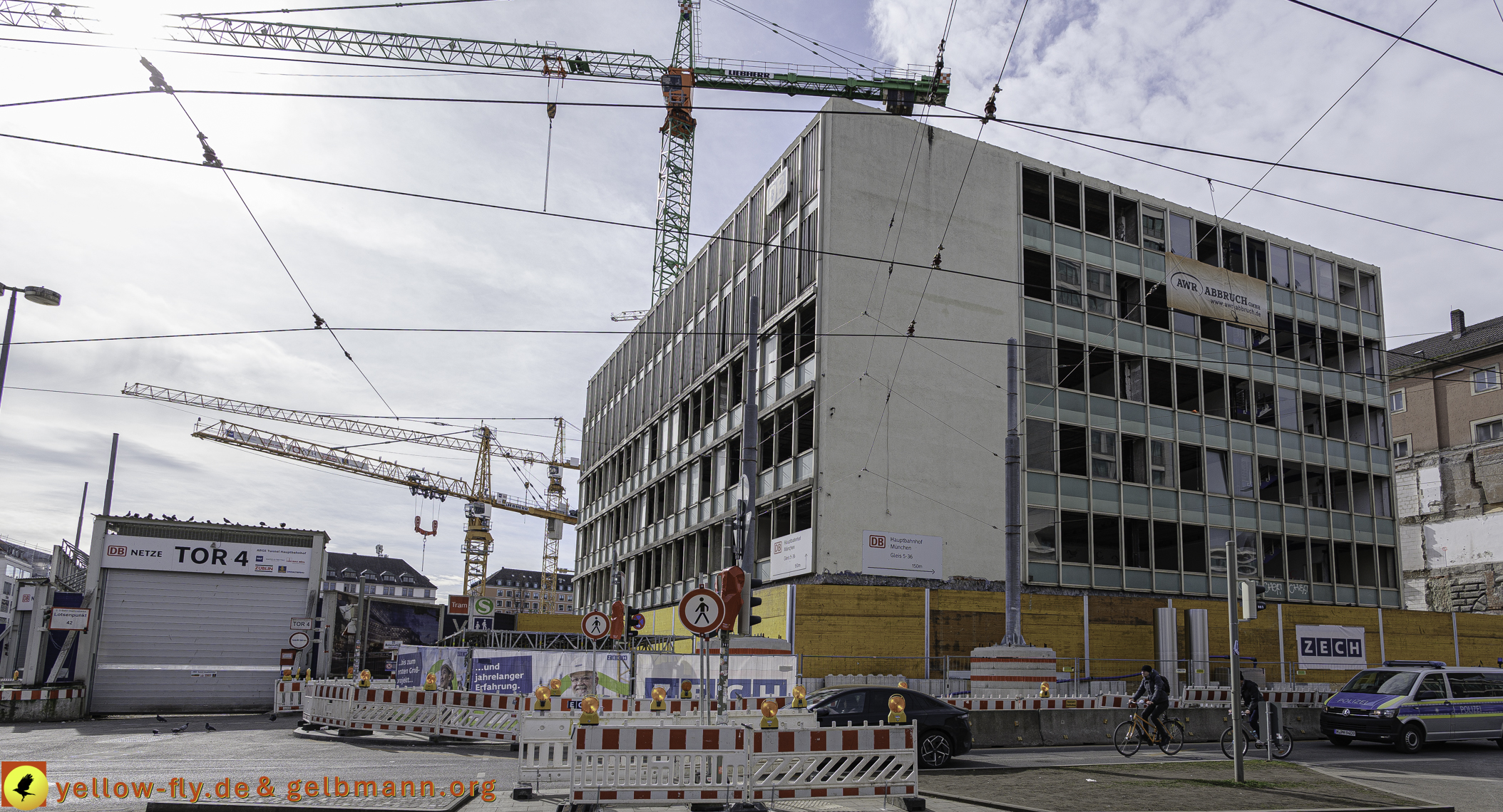 28.02.2025 - Abriss und Neubau am und im Hauptbahnhof München
