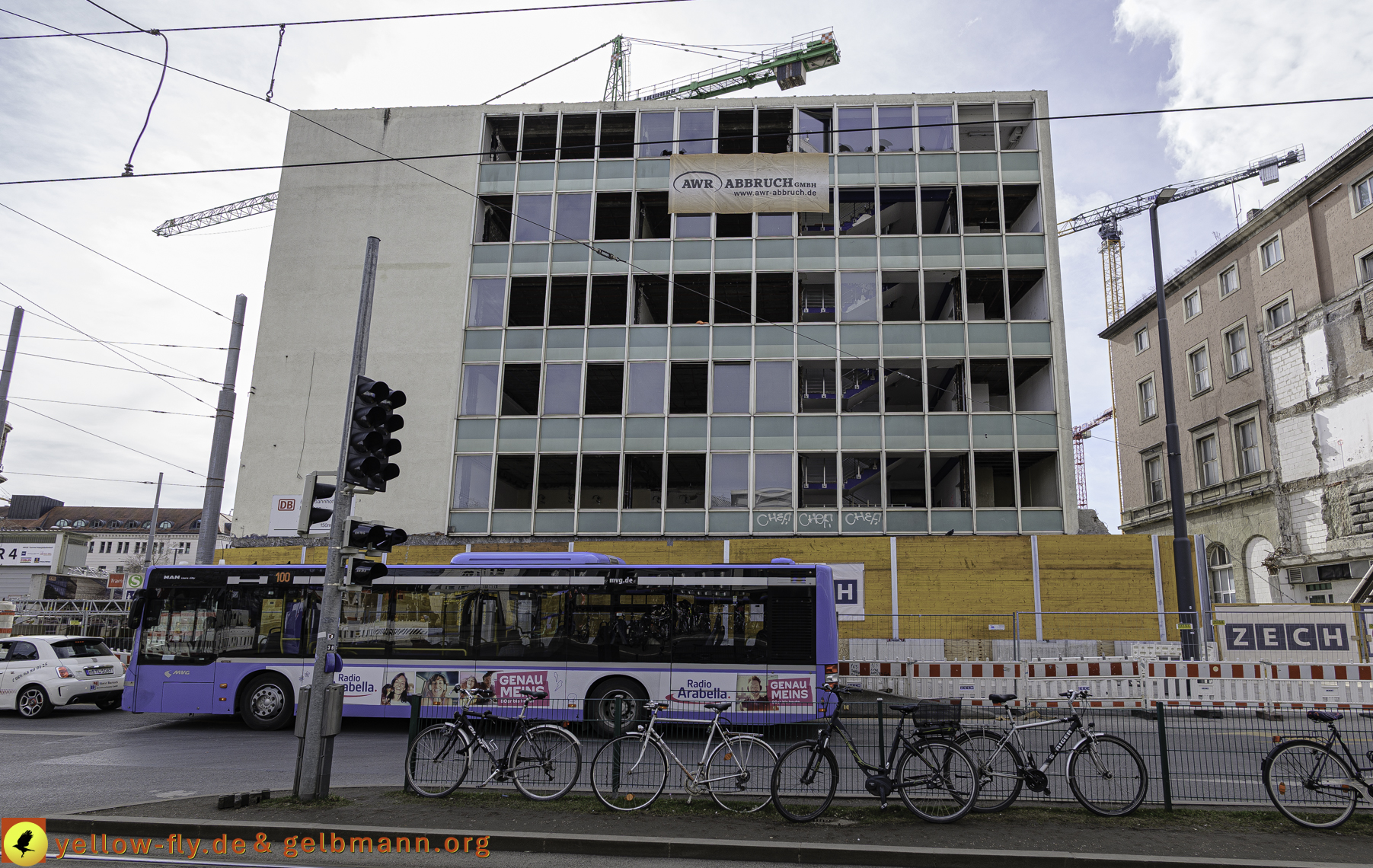 28.02.2025 - Abriss und Neubau am und im Hauptbahnhof München