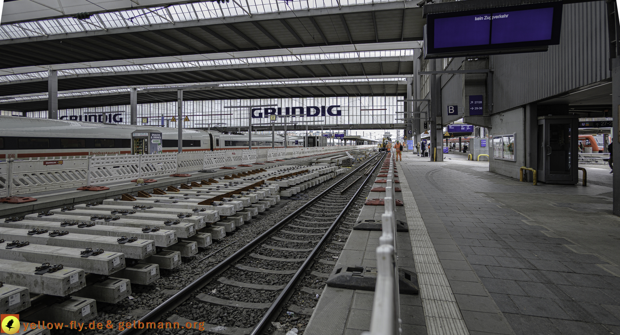 28.02.2025 - Abriss und Neubau am und im Hauptbahnhof München