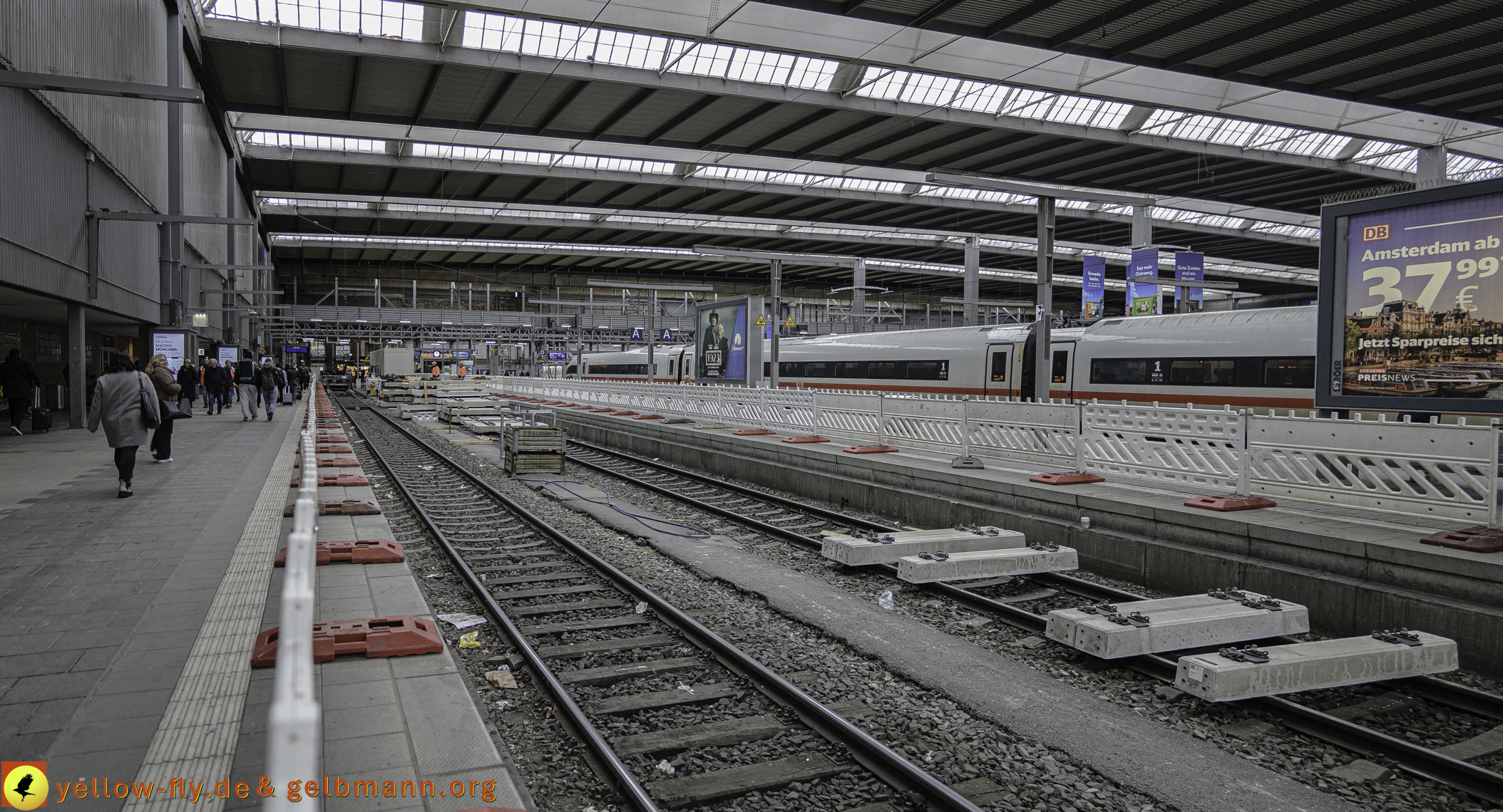 28.02.2025 - Abriss und Neubau am und im Hauptbahnhof München