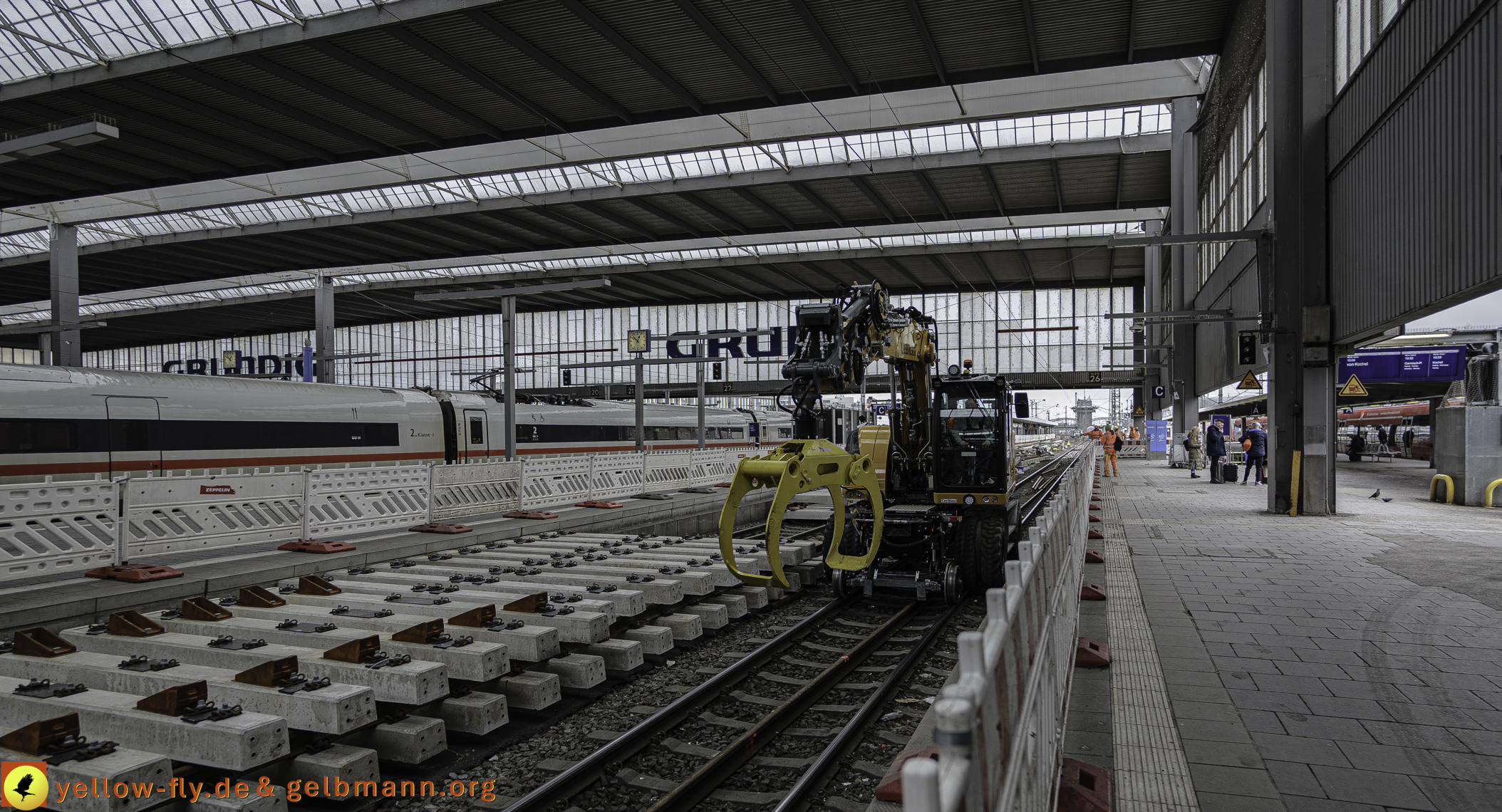 28.02.2025 - Abriss und Neubau am und im Hauptbahnhof München