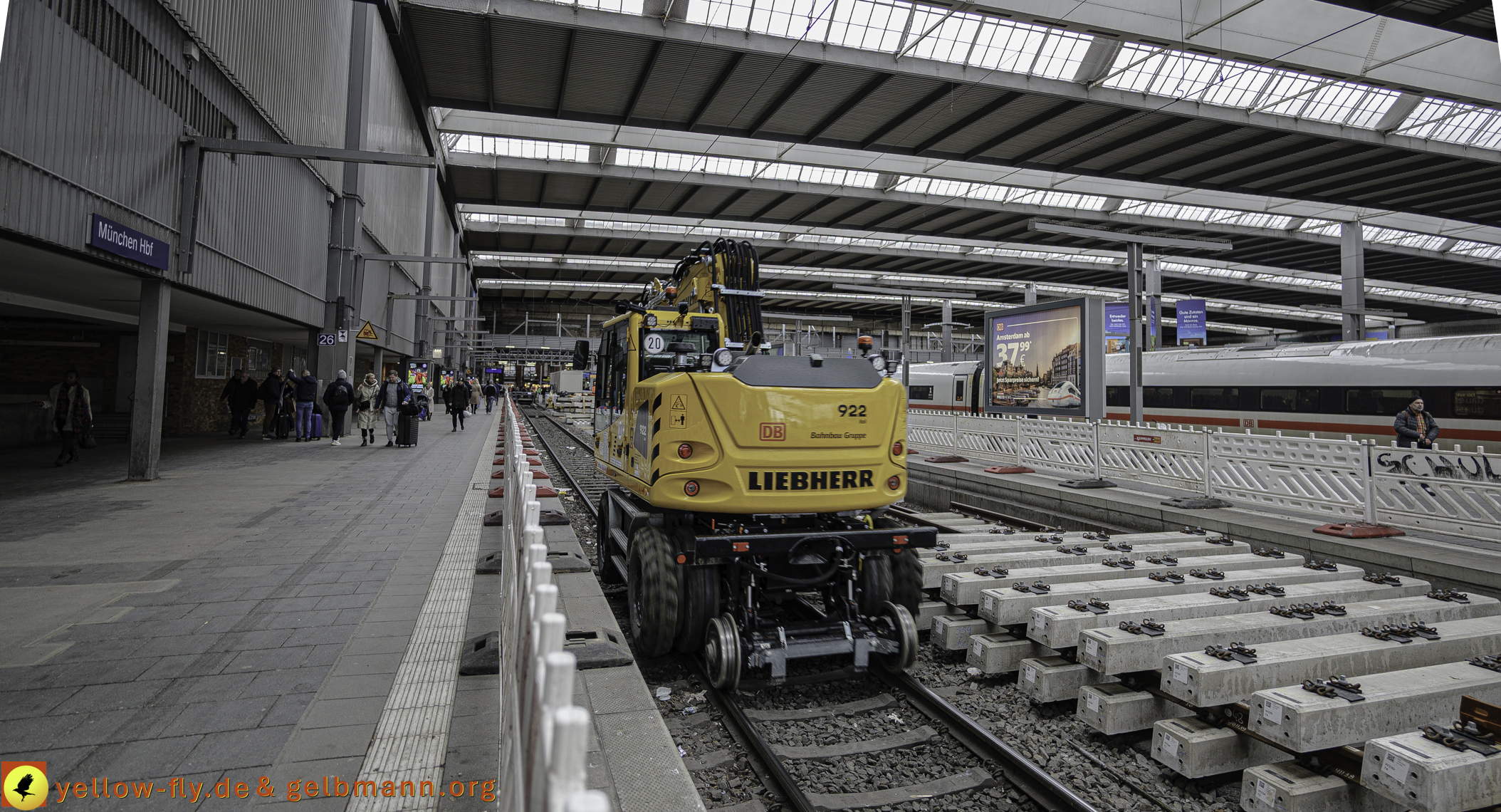 28.02.2025 - Abriss und Neubau am und im Hauptbahnhof München