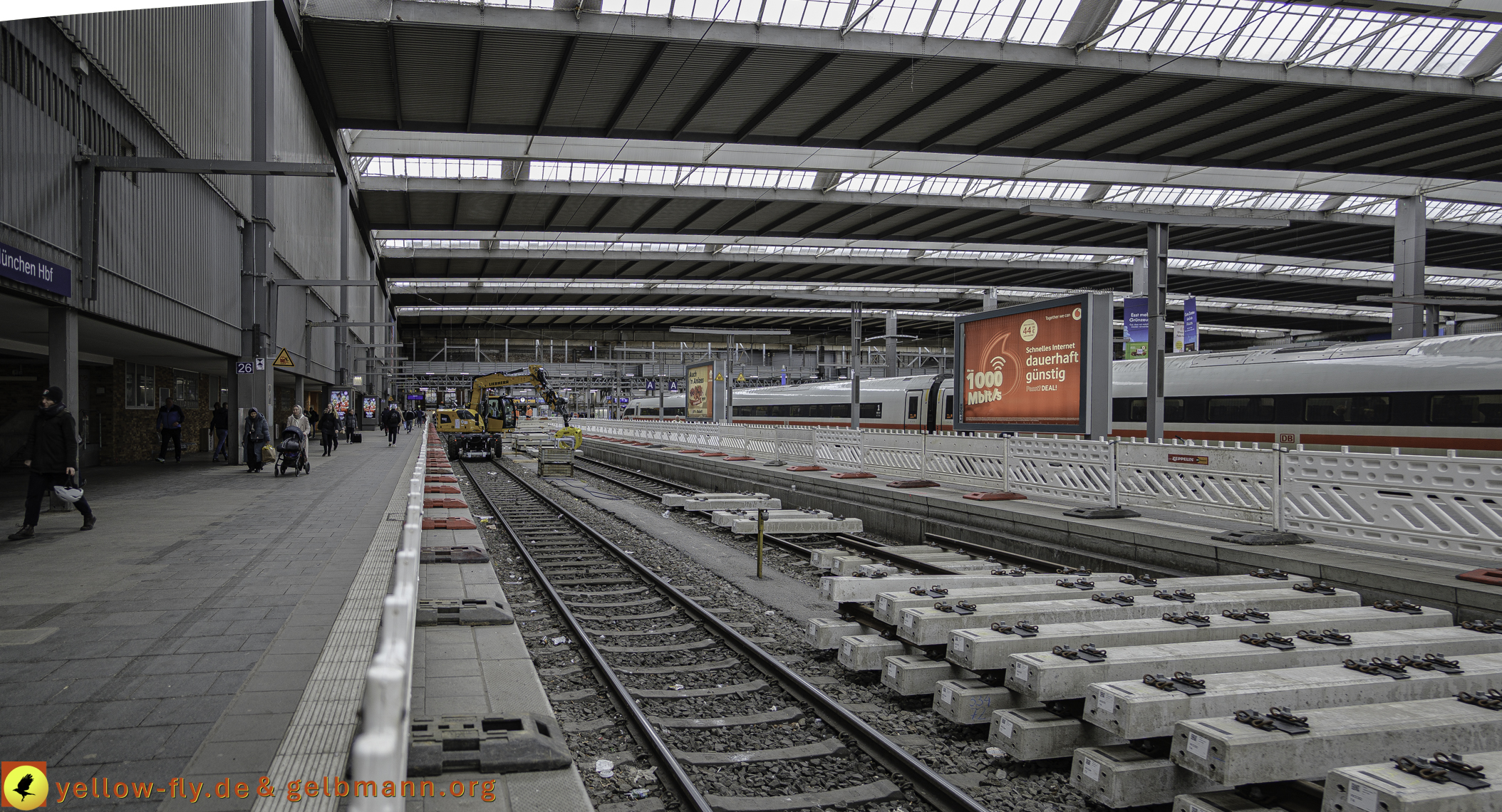 28.02.2025 - Abriss und Neubau am und im Hauptbahnhof München