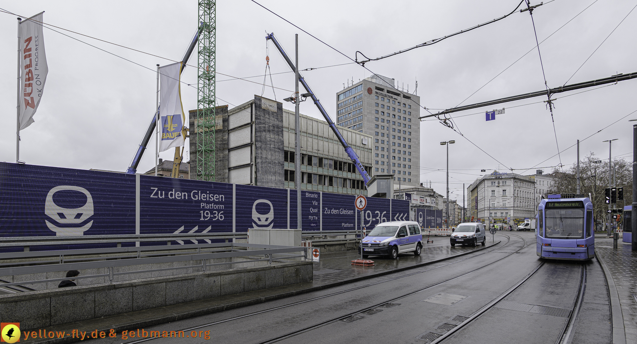 28.02.2025 - Abriss und Neubau am und im Hauptbahnhof München