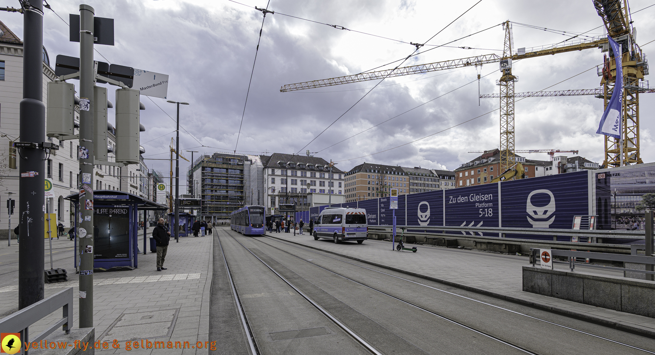 28.02.2025 - Abriss und Neubau am und im Hauptbahnhof München