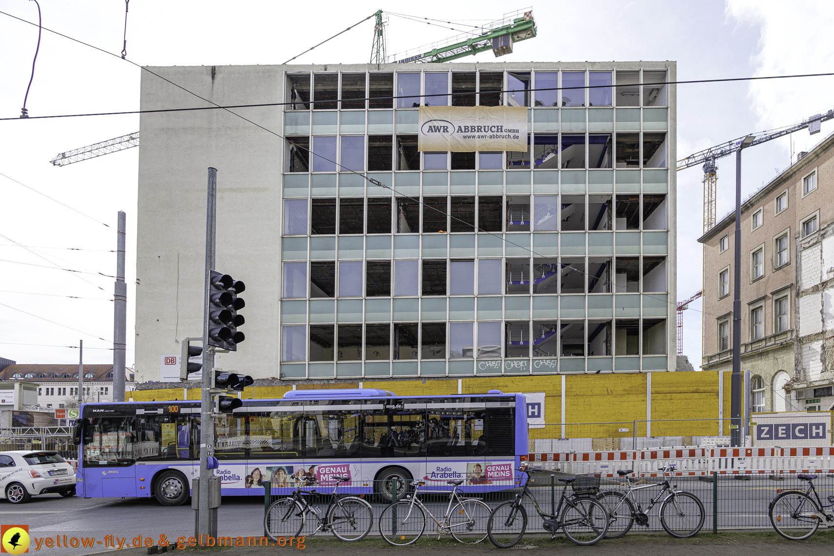 28.02.2025 - Abriss und Neubau am und im Hauptbahnhof München