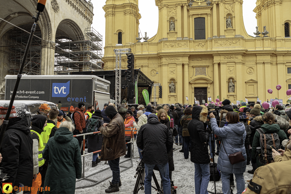 08.01.2024 - Bauerndemo am Odeonsplatz in München