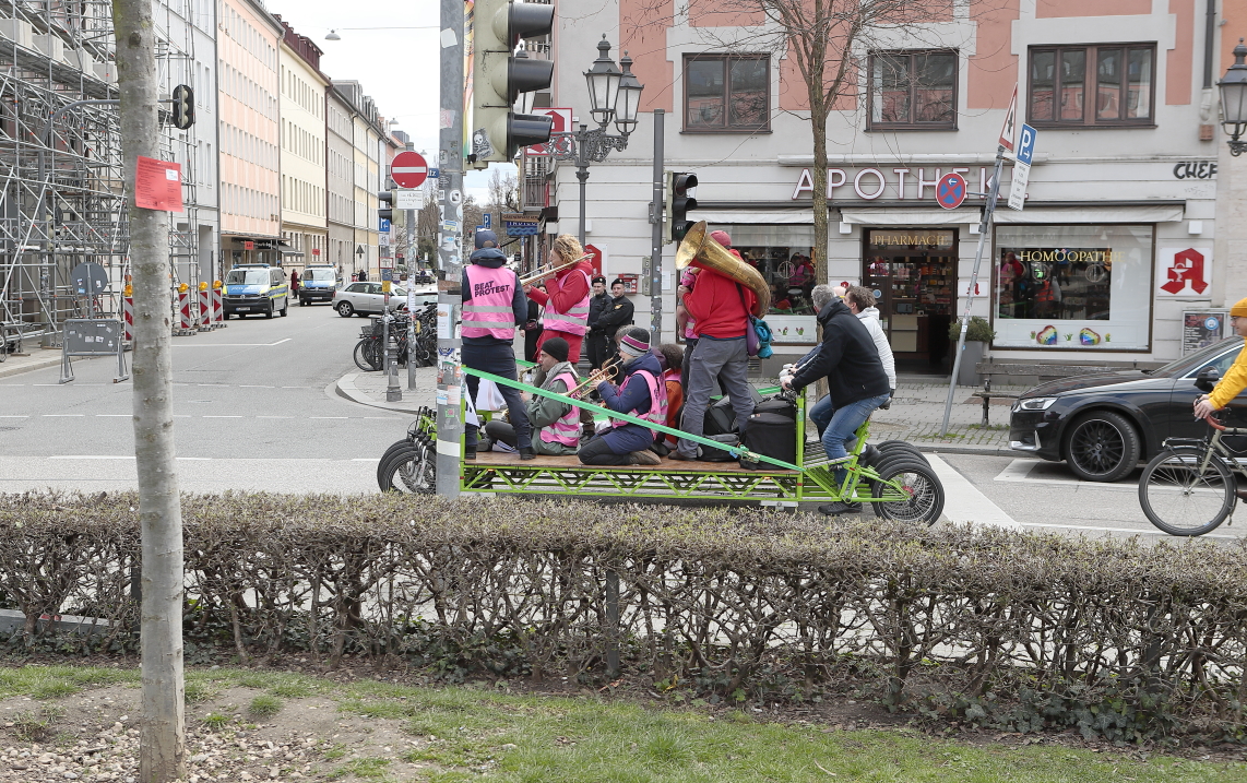 16.03.2024 - Demokratie braucht Ehrlichkeit - Demo am Gärtnerplatz