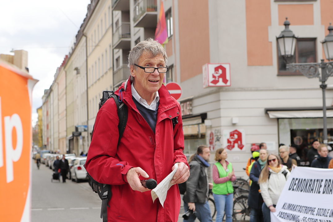 16.03.2024 - Demokratie braucht Ehrlichkeit - Demo am Gärtnerplatz