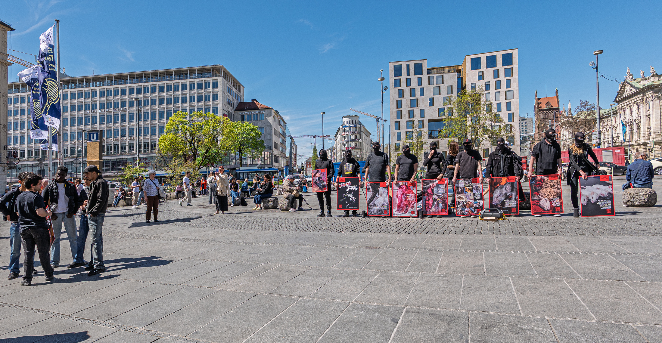 19.04.2025 - DEMO am Stachus - leb vegan