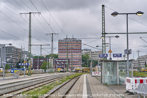 29.07.2025 - Stammstrecken-Baustelle am Ostbahnhof