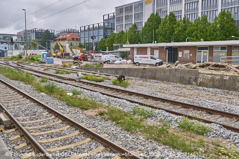 29.07.2025 - Stammstrecken-Baustelle am Ostbahnhof