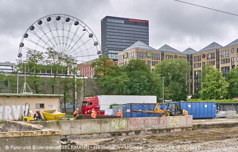 29.07.2025 - Stammstrecken-Baustelle am Ostbahnhof