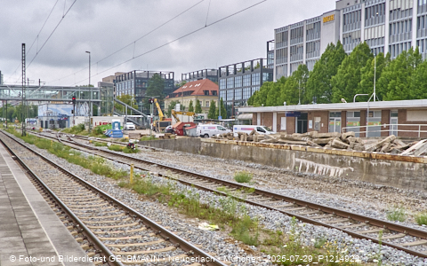 29.07.2025 - Stammstrecken-Baustelle am Ostbahnhof