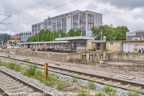 29.07.2025 - Stammstrecken-Baustelle am Ostbahnhof