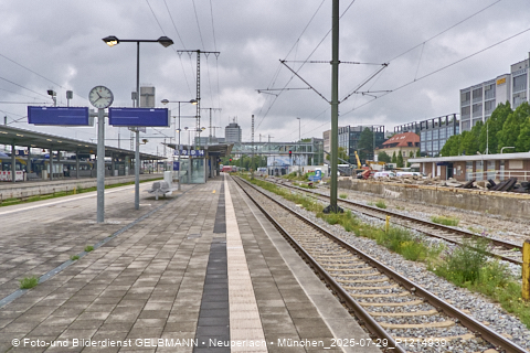 29.07.2025 - Stammstrecken-Baustelle am Ostbahnhof