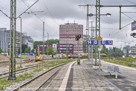 29.07.2025 - Stammstrecken-Baustelle am Ostbahnhof