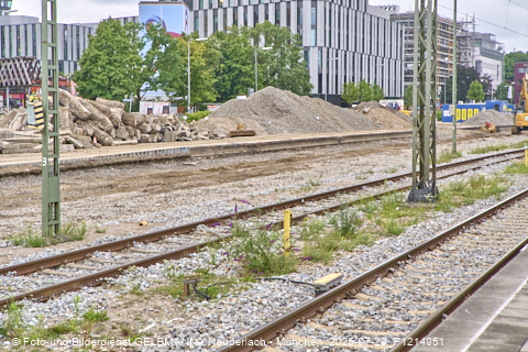 29.07.2025 - Stammstrecken-Baustelle am Ostbahnhof