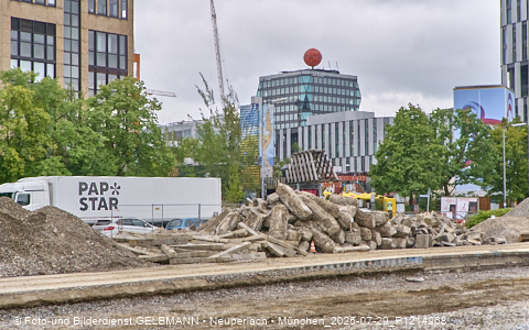 29.07.2025 - Stammstrecken-Baustelle am Ostbahnhof