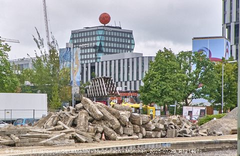 29.07.2025 - Stammstrecken-Baustelle am Ostbahnhof