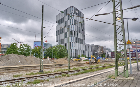 29.07.2025 - Stammstrecken-Baustelle am Ostbahnhof