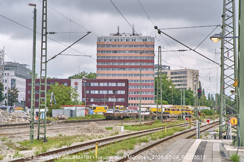 29.07.2025 - Stammstrecken-Baustelle am Ostbahnhof