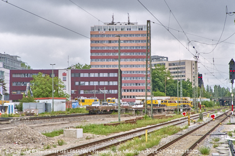29.07.2025 - Stammstrecken-Baustelle am Ostbahnhof