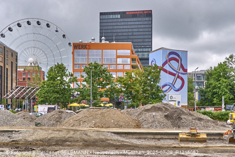 29.07.2025 - Stammstrecken-Baustelle am Ostbahnhof