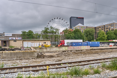 29.07.2025 - Stammstrecken-Baustelle am Ostbahnhof