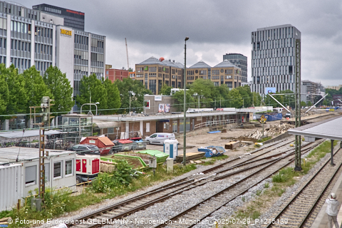 29.07.2025 - Stammstrecken-Baustelle am Ostbahnhof