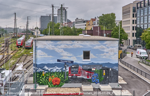 29.07.2025 - Stammstrecken-Baustelle am Ostbahnhof