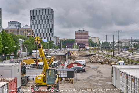 29.07.2025 - Stammstrecken-Baustelle am Ostbahnhof