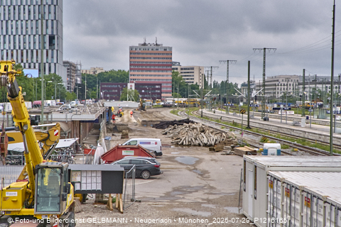 29.07.2025 - Stammstrecken-Baustelle am Ostbahnhof