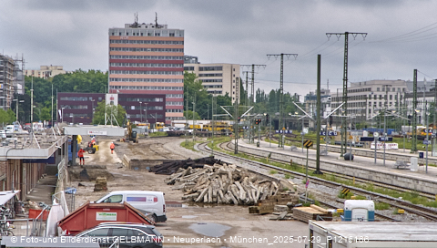 29.07.2025 - Stammstrecken-Baustelle am Ostbahnhof