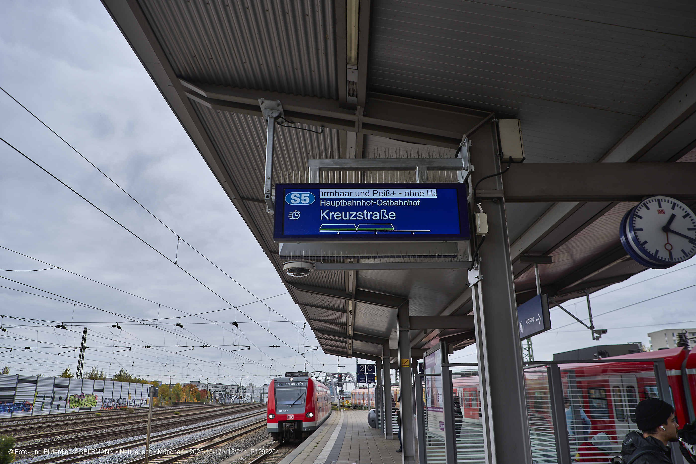 17.10.2025 - Stammstrecken-Baustelle neue Fahrgastinformation