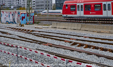 18.10.2025 - Stammstrecken-2 im S-Bahnhof Laim