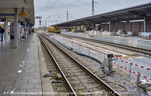 18.10.2025 - Stammstrecken-2 im S-Bahnhof Laim