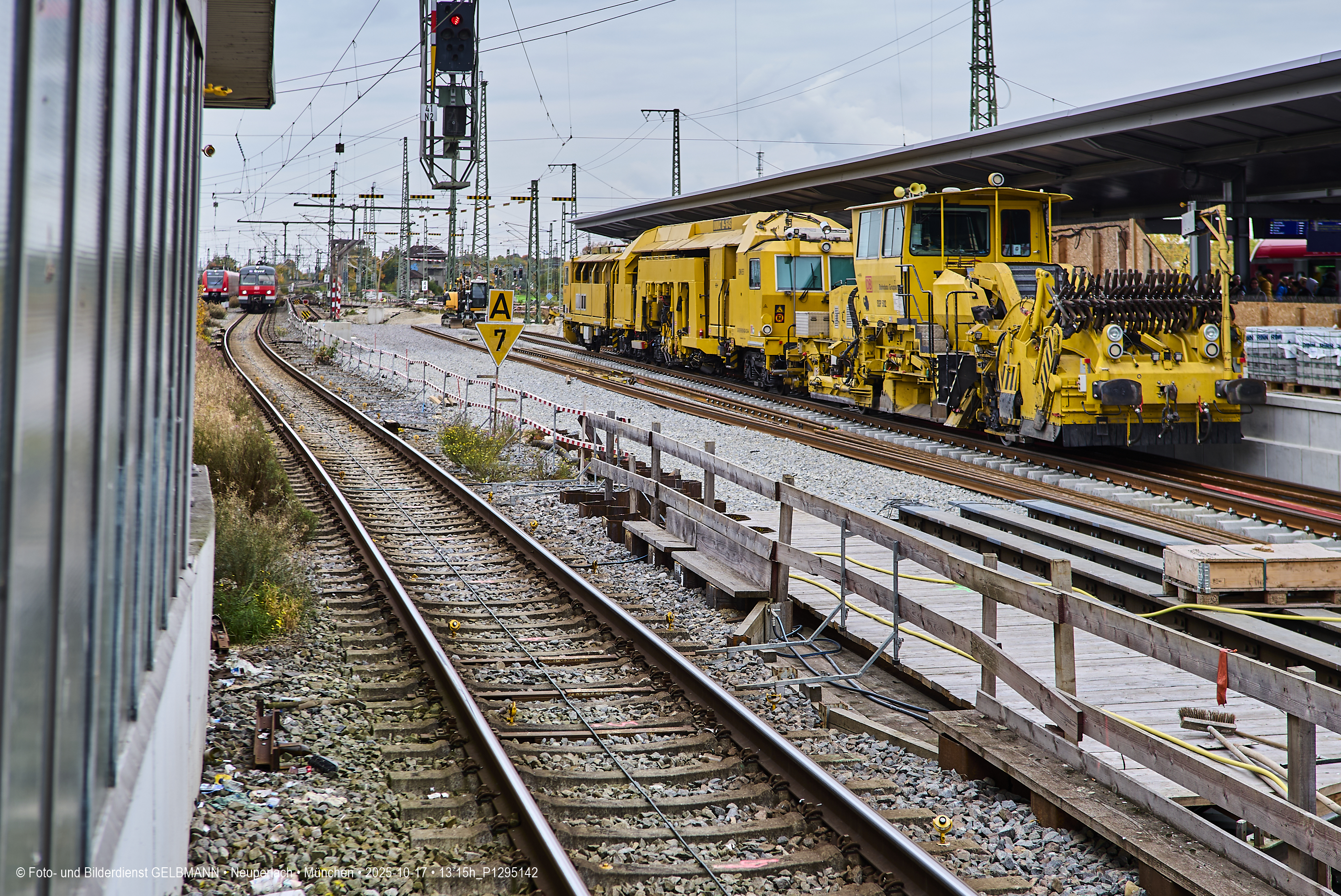 18.10.2025 - Stammstrecken-2 im S-Bahnhof Laim
