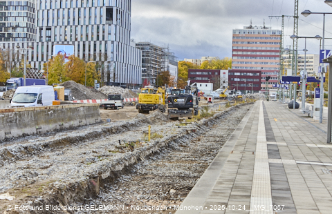 24.10.2025 - Gleisabbau am Ostbahnhof