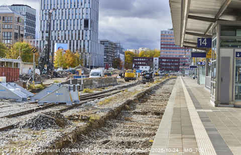 24.10.2025 - Gleisabbau am Ostbahnhof
