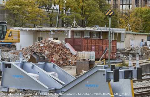 24.10.2025 - Gleisabbau am Ostbahnhof