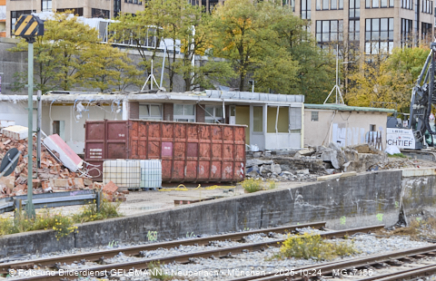 24.10.2025 - Gleisabbau am Ostbahnhof