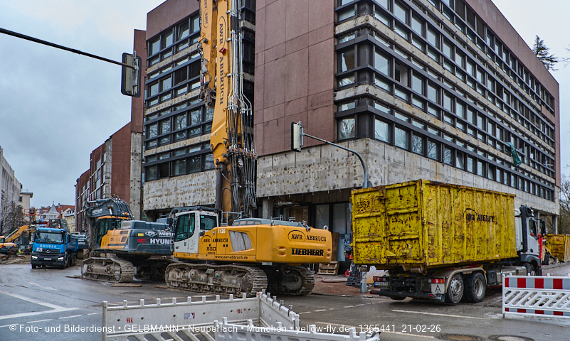 21.02.2026 - Abrissbaustelle Byeriche Versicherungskammer