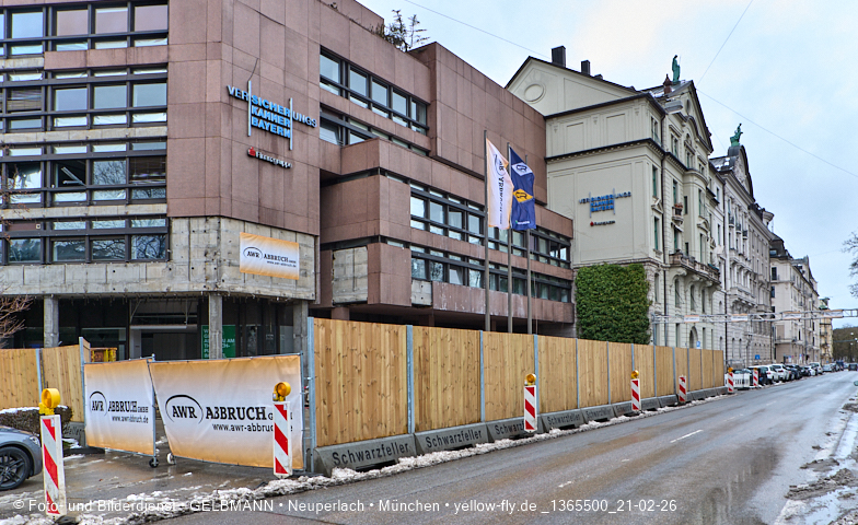 21.02.2026 - Abrissbaustelle Byeriche Versicherungskammer