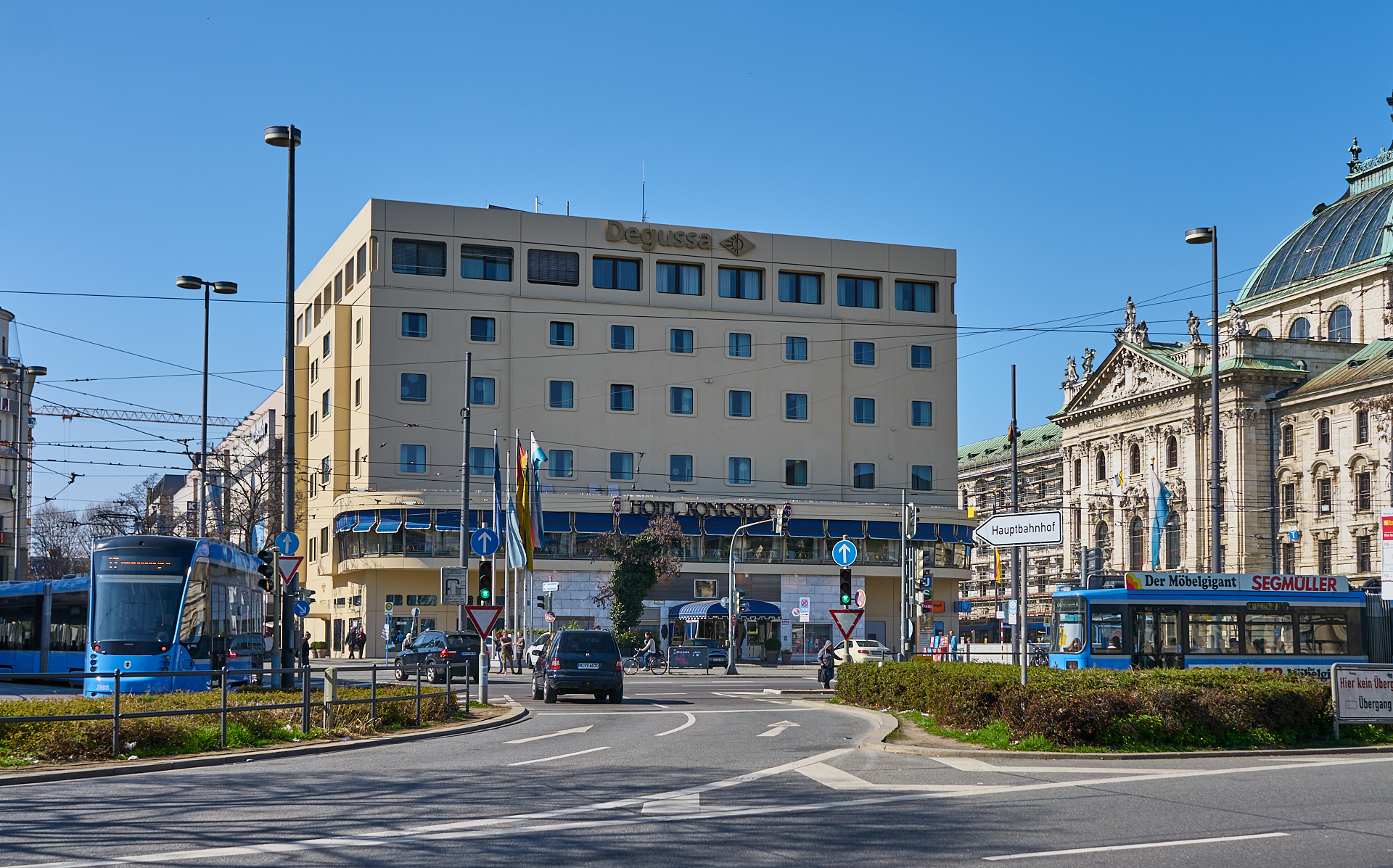 2017 bis 2018 - Aufnahmen vom Hotel Königshof am Stachus München