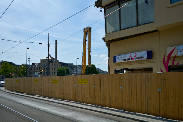 18.05.2019 - Hotel Königshof in München. Der Abriss